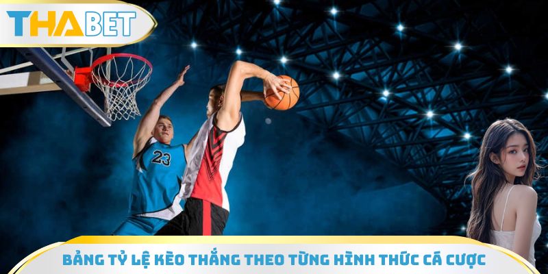 Bảng tỷ lệ kèo thắng theo từng hình thức cá cược