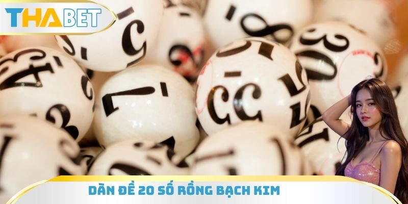 Dàn Đề 20 Số Rồng Bạch Kim